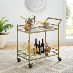 Aimee Bar Cart - Crosley 12 Aimee Bar Cart - Crosley -Restaurant Furniture Store GUEST 8d427f76 2d70 45f8 8430 dd552a1ae88f