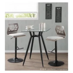 Clara Mid Century Modern Square Counter Table - LumiSource -Restaurant Furniture Store GUEST 8d4704b3 e185 4882 83ec 3f69a5ea91d3