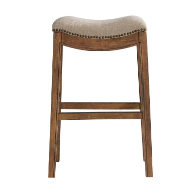 Set Of 2 Williston Bar Height Stools - Alaterre Furniture 5 Set Of 2 Williston Bar Height Stools - Alaterre Furniture - Image 3
