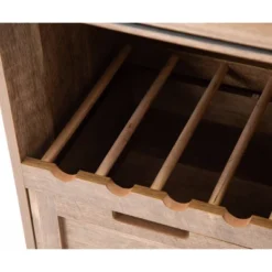 Weston Sliding Barn Door Wine Cabinet Natural - Boraam -Restaurant Furniture Store GUEST 8dca42c5 d465 41cc a0b5 5388785846cd