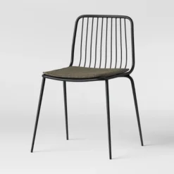 Set Of 2 Sodra Rounded Seat Wire Dining Chair Black - Threshold™ -Restaurant Furniture Store GUEST 8effce97 e2dc 4fb7 9099 59ec57f76588