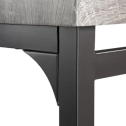 Zenvida Dining Table Set For 4, Rustic Grey 5 Piece Dinette Set Kitchen Table 4 Chairs -Restaurant Furniture Store GUEST 8f5937d0 a834 4407 98c2 569613c2435c