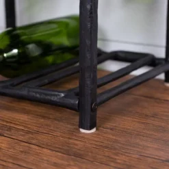 BIRDROCK HOME Bottle Rack - Black - Holder (9 Bottle) -Restaurant Furniture Store GUEST 9031de59 1a28 4ed1 a7c6 918d21515157