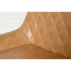 Set Of 2 Cooly Tufted Faux Leather Dining Chairs Camel - Abbyson Living -Restaurant Furniture Store GUEST 9080f7cf 98d7 4da6 8c64 5084f4bf07cb