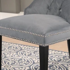 Set Of 2 Monet Tufted Velvet Dining Chairs - Abbyson Living -Restaurant Furniture Store GUEST 90832a81 42c7 4980 bb7b ddff9e43f2bd