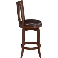 25.5" Savana Swivel Counter Height Barstool Cherry/Black - Hillsdale Furniture -Restaurant Furniture Store GUEST 9196669d d632 4acf a2c6 1e1465f2a4fc