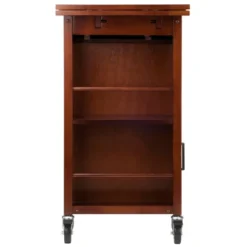 Gregory Kitchen Cart Walnut - Winsome -Restaurant Furniture Store GUEST 92131d08 9c8d 40d3 b743 06cdd31e1cf2