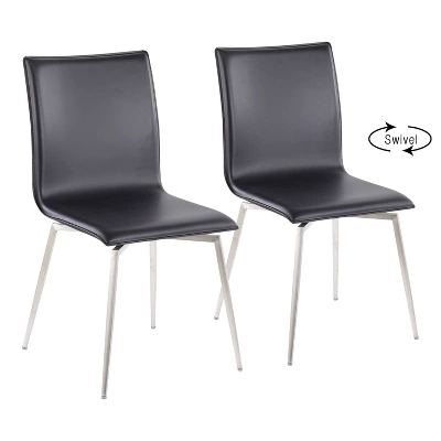 Set Of 2 Mason Contemporary Dining Chairs - LumiSource 13 Set Of 2 Mason Contemporary Dining Chairs - LumiSource - Image 11