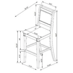 Emmy Counter Height Barstool - Linon 21 Emmy Counter Height Barstool - Linon -Restaurant Furniture Store GUEST 93e7fd9c fb7d 4546 ad38 f8bd3ed7afd0