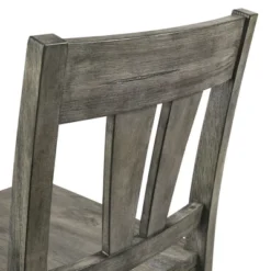 2pc Grayson Counter Height Barstool And Side Chair Set With Wooden Seats Gray - Picket House Furnishings -Restaurant Furniture Store GUEST 93ef19c6 6d73 4892 baaa e07eada9a95e