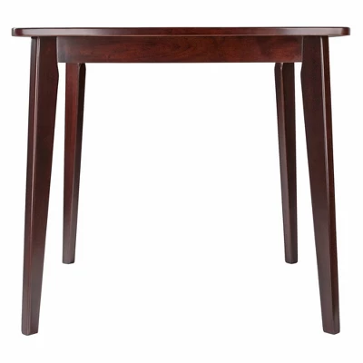 Pauline Dining Table Walnut - Winsome 5 Pauline Dining Table Walnut - Winsome - Image 3