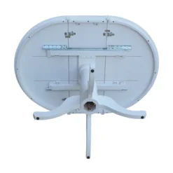 36" Kyle Round Top Pedestal Table With 12" Drop Leaf White - International Concepts -Restaurant Furniture Store GUEST 94e913f1 2d7d 4b09 91c4 e4d179c24385