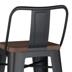 Set Of 2 30" Josephine Metal/Wood Counter Height Barstools Black - WyndenHall 14 Set Of 2 30" Josephine Metal/Wood Counter Height Barstools Black - WyndenHall -Restaurant Furniture Store GUEST 95ccd28c 93d8 48d7 82e1 1473b11fc259