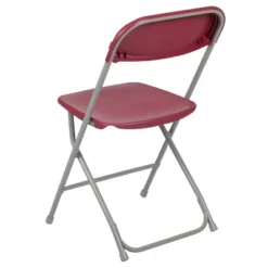 Emma And Oliver Set Of 10 Stackable Folding Plastic Chairs - 650 LB Weight Capacity -Restaurant Furniture Store GUEST 9844baf9 04e5 4409 8656 333542016f82
