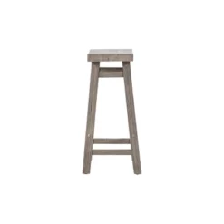 Set Of 2 24" Sonoma Saddle Backless Counter Stools Storm Gray Finish - Boraam -Restaurant Furniture Store GUEST 98ac6393 1540 40df 99b7 f34b9f7bf946