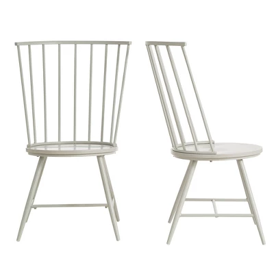 Set Of 2 Irelyn High Back Windsor Classic Dining Chairs - Inspire Q 4 Set Of 2 Irelyn High Back Windsor Classic Dining Chairs - Inspire Q - Image 2