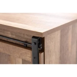 Weston Sliding Barn Door Wine Cabinet Natural - Boraam -Restaurant Furniture Store GUEST 99593991 b846 4c1b 9190 76bd84d3a624