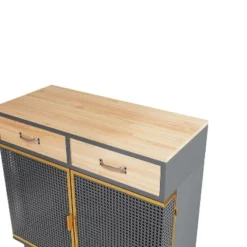 31.5" Modern Carbonized Bamboo Sideboard With 2 Drawers - ModernLuxe -Restaurant Furniture Store GUEST 9ab63246 13d0 4cd2 b456 e563116aea31