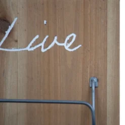 Three Bottle "Live Love Wine" Wood Wall Mount Wine Rack - Foreside Home & Garden -Restaurant Furniture Store GUEST 9ace122d d7f7 415a 8977 04dcd590c6d1