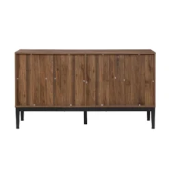Hargapas 55" Morden 4 Door Storage Sideboard With Metal Legs | KARAT HOME -Restaurant Furniture Store GUEST 9addb4f6 f08a 4b6a b1d2 3fa063eb32f2