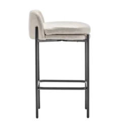 Modern Mid-Back Counter Height Barstool Faux Leather - WOVENBYRD -Restaurant Furniture Store GUEST 9b5ca67c cc4c 450b 8683 874e8d0c6450