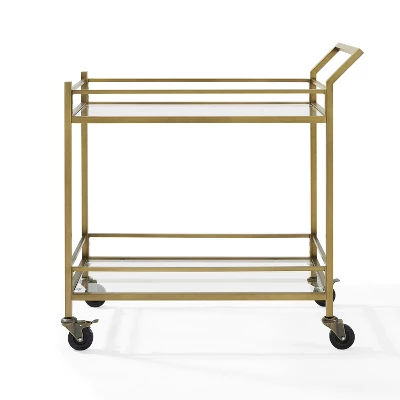 Aimee Bar Cart - Crosley 3 Aimee Bar Cart - Crosley