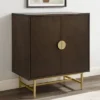 Blair Bar Cabinet Dark Brown/Gold - Crosley 2 Blair Bar Cabinet Dark Brown/Gold - Crosley -Restaurant Furniture Store GUEST 9cd0fcde 0828 4b63 93b6 4ee79fa46630