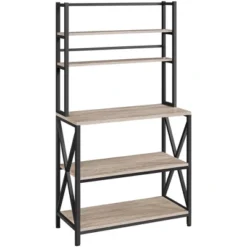 Yaheetech 5-Tier Kitchen Baker's Rack Utility Storage Shelf With 5 Shelves & Adjustable Feet -Restaurant Furniture Store GUEST 9ce8c636 08aa 4091 961c 120c98a14af8