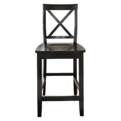 2pc X-Back Counter Height Barstools - Crosley