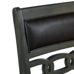 5pc Taylor Standard Height Dining Set And 4 Faux Leather Side Chairs Gray - Picket House Furnishings -Restaurant Furniture Store GUEST 9e4b5553 9e6d 49ea 878e ad808a16c136