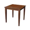 Solid Wood Top Dining Table With Shaker Legs Brown - International Concepts 2 Solid Wood Top Dining Table With Shaker Legs Brown - International Concepts -Restaurant Furniture Store GUEST 9fbef8a5 bb13 423f bfa4 a1aa60a9b94f