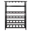 Rio 24 Bottles Wine Rack Wood/Espresso - Winsome -Restaurant Furniture Store GUEST 9fec01a3 9a58 4fac a98e c30bb55e45a1