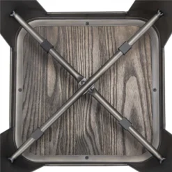 Yaheetech 24 Inches Height Backless Stackable Metal Counter Bar Stool, Set Of 4 -Restaurant Furniture Store GUEST a04f131a 7ece 4a8d b1b5 b363dbeee4c0