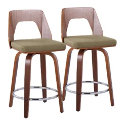 Set Of 2 Trilogy Upholstered Counter Height Barstools - Lumisource -Restaurant Furniture Store GUEST a0a25194 a9e0 4734 a973 0c16d55167da