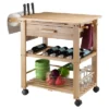 Finland Kitchen Cart Wood/Natural - Winsome 1 Finland Kitchen Cart Wood/Natural - Winsome -Restaurant Furniture Store GUEST a2877c1b 015f 4fe9 ab09 a6bb9666428f