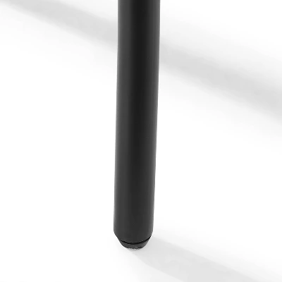 7pc Joanna Dining Set With 4 Camille Chairs Matte Black - Crosley 15 7pc Joanna Dining Set With 4 Camille Chairs Matte Black - Crosley - Image 13