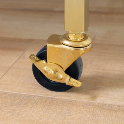 Maliza Bar Cart With Wine Bottle Storage And Wine Glass Rack - South Shore 8 Maliza Bar Cart With Wine Bottle Storage And Wine Glass Rack - South Shore - Image 6