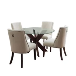 5pc Axbridge Dining Set - Powell -Restaurant Furniture Store GUEST a5a0107b ce40 4244 b149 e3584601f838