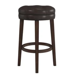 30.5" Krauss Wood Backless Swivel Barstool Charcoal Gray - Hillsdale Furniture -Restaurant Furniture Store GUEST a8230027 14c5 4207 8cc2 ee4858a42104