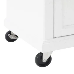 Avery Kitchen Island/Cart Distressed White/White Marble - Crosley -Restaurant Furniture Store GUEST a8a3e99d b790 4e79 a55b d0555d0e4779
