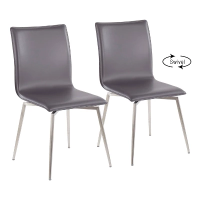 Set Of 2 Mason Contemporary Dining Chairs - LumiSource 14 Set Of 2 Mason Contemporary Dining Chairs - LumiSource - Image 12