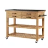 Coastal Wood Kitchen Cart Brown - Olivia & May 1 Coastal Wood Kitchen Cart Brown - Olivia & May -Restaurant Furniture Store GUEST a957c3a7 50d3 42fb bbcd 9c575f4c0167