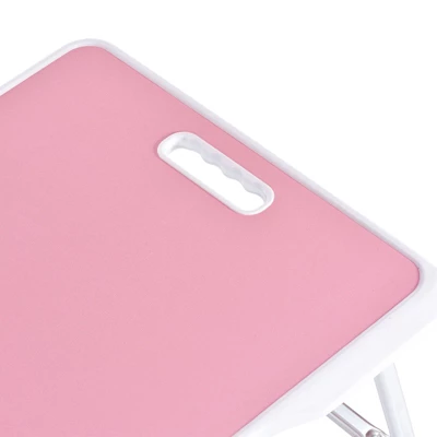 Unique Bargains Portable Laptop Bed Desk With Notebook Stand Cup Holder For Eating Reading Watching Folding Table 4 Unique Bargains Portable Laptop Bed Desk With Notebook Stand Cup Holder For Eating Reading Watching Folding Table - Image 2