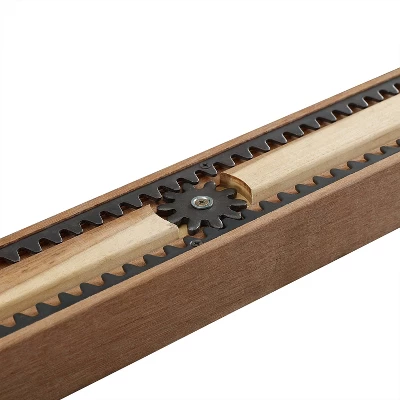 Hayden 5pc Extendable Dining Set With 4 Slat Back Chairs Slate - Crosley 17 Hayden 5pc Extendable Dining Set With 4 Slat Back Chairs Slate - Crosley - Image 15