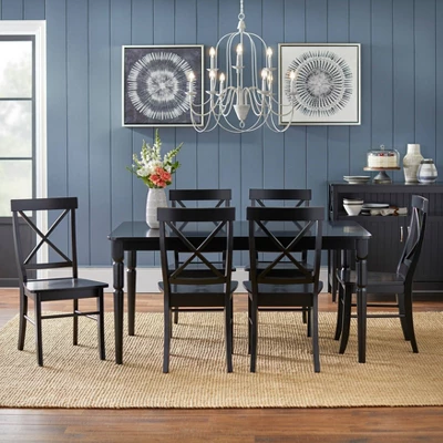 Set Of 2 Albury Cross Back Dining Chairs - Buylateral 4 Set Of 2 Albury Cross Back Dining Chairs - Buylateral - Image 2
