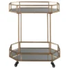 Daymont Bar Cart Gold Finish - Signature Design By Ashley -Restaurant Furniture Store GUEST aaf0d3cd ec7c 4030 a05e 223b7ab5a7b6