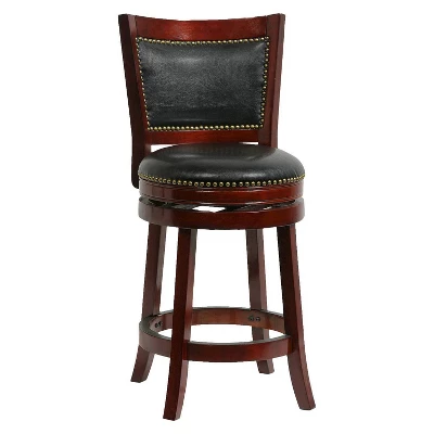 24" Bristol Swivel Counter Height Barstool - Boraam 9 24" Bristol Swivel Counter Height Barstool - Boraam - Image 7