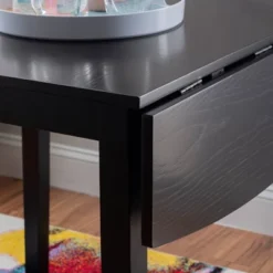 Torino Square Drop Leaf Dining Table - Linon -Restaurant Furniture Store GUEST accc46b2 ba11 4579 8c9b dd58455bf9e8