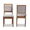 2pc Gideon Wood Dining Chair Set - Baxton Studio -Restaurant Furniture Store GUEST ad04fd0f dde1 4cfd b1a4 b8def9266a01