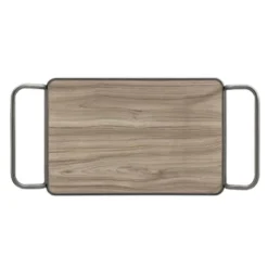 Wilkin Bronze Finish And Wood Straight Lines Bar Cart Bronze/Walnut - Inspire Q -Restaurant Furniture Store GUEST ad4b4aaf 6857 410a 88fa b66bb80d5d38